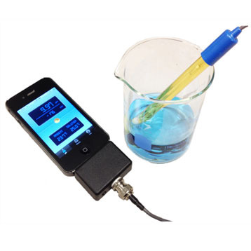 pH -1 pH计适用于iPhone®，iPod®和iPad®